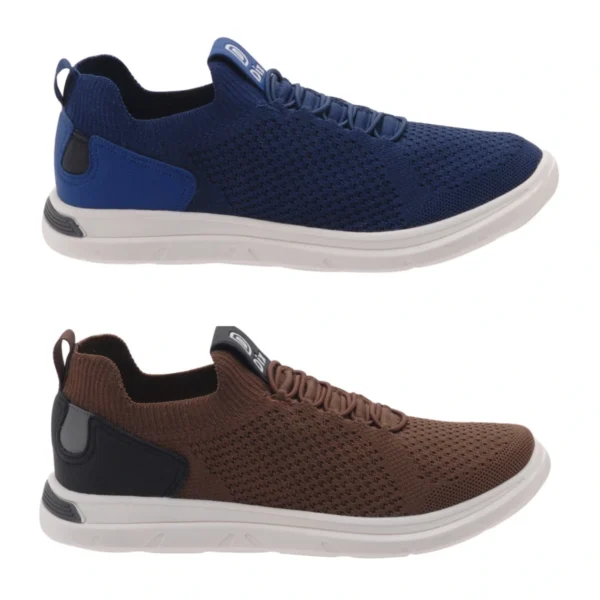 Kit 2 Tênis Masculino Casual Knit - Image 3