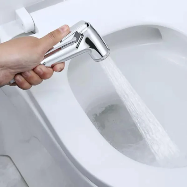 Ducha Higiênica Para Banheiro Completa Metal Inox núcleo da válvula de cobre 1,2m Chuveirinho Privada - Image 6