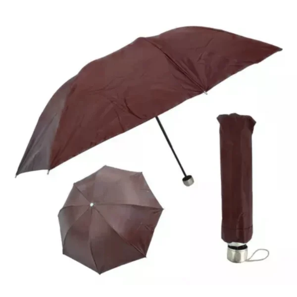 Sombrinha Guarda Chuva Dupla Face Colorida Liso Proteção contra Raios UV Contra Vento - Image 9