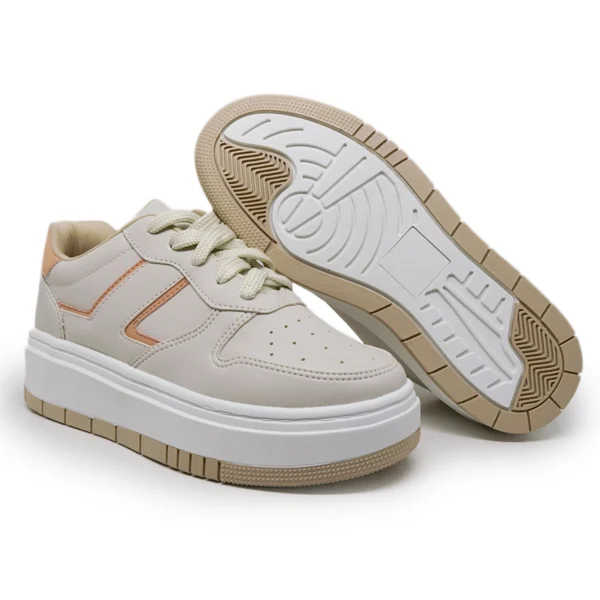 Tênis Feminino Plataforma Luxe Casual Podlinda - Image 20