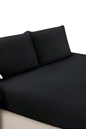 Kit Jogo Lençol Premium Cama Casal 3 Peças Com Elástico e Fronhas