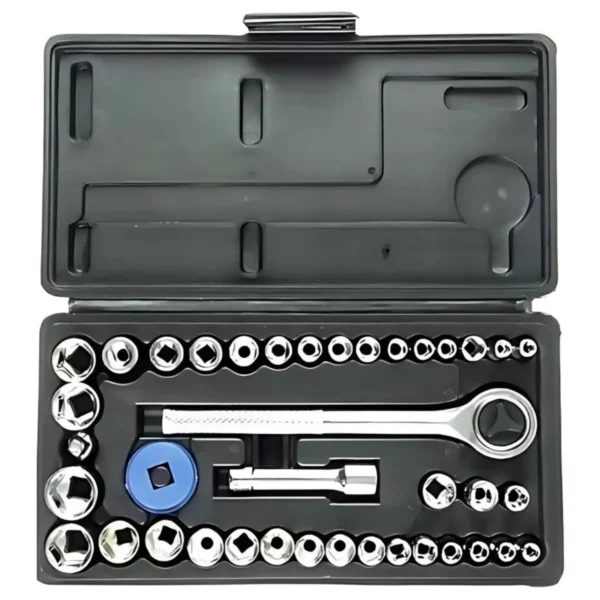 Kit De Ferramentas 40 Peças Chave Catraca Reversível Com Maleta Jogo De Ferramentas Completo - Image 4