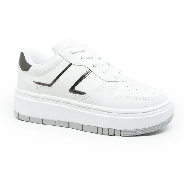 Tênis Feminino Plataforma Luxe Casual Podlinda - Image 3