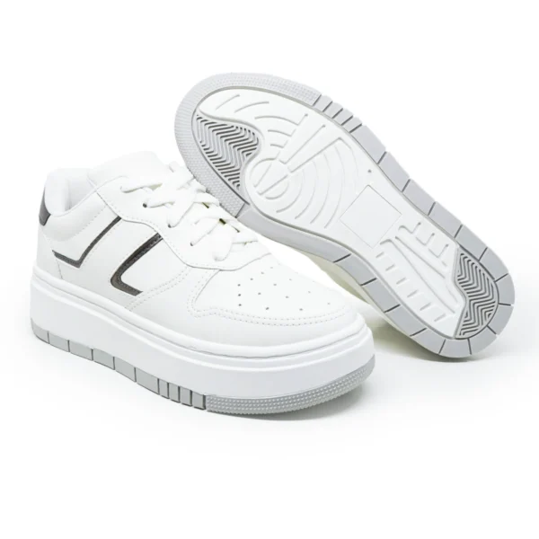 Tênis Feminino Plataforma Luxe Casual Podlinda - Image 5