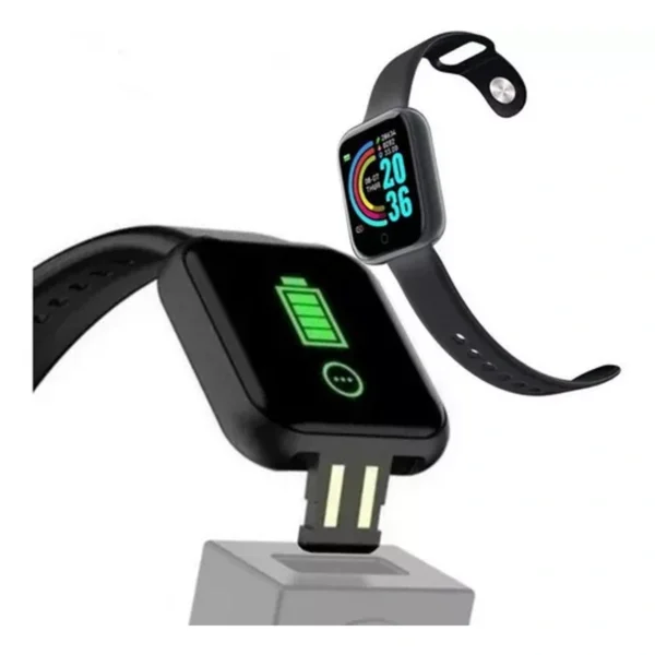 Relógio Smartwatch Inteligente Bluetooth Preto - Image 6