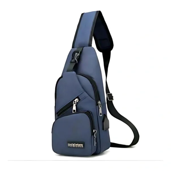 Bolsa Masculina com carregador USB mensageiro B4 - Image 2