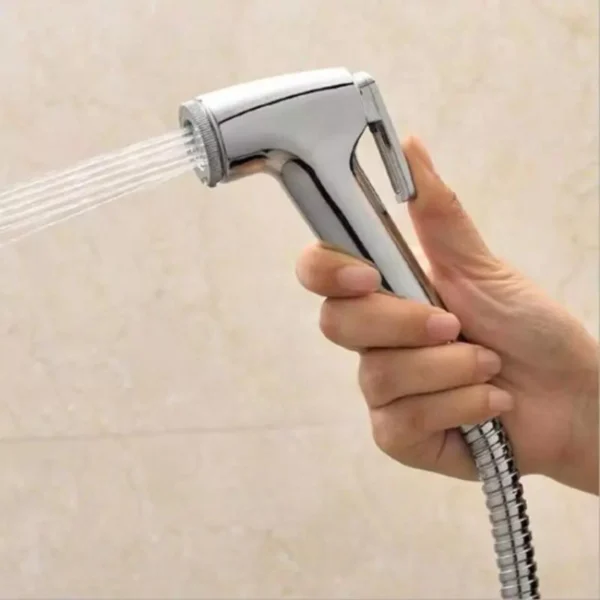 Ducha Higiênica Para Banheiro Completa Metal Inox núcleo da válvula de cobre 1,2m Chuveirinho Privada - Image 7
