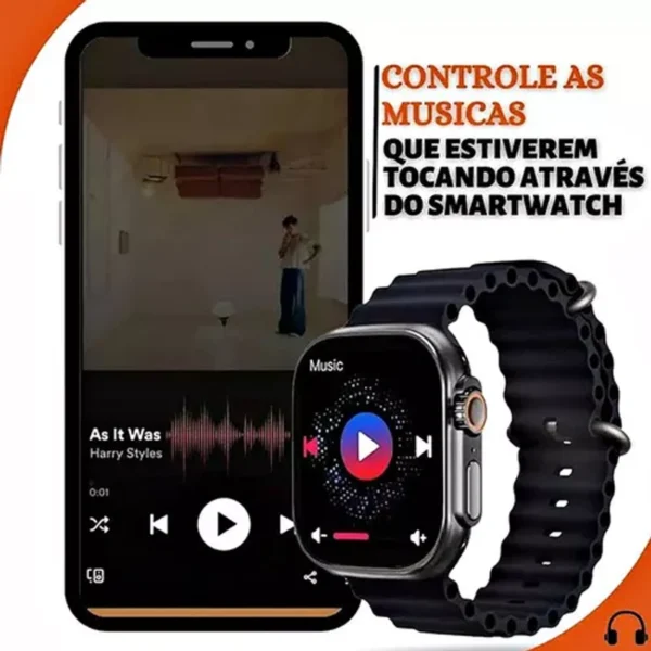 Relógio Smartwatch T800 Ultra Series 9 - Image 5