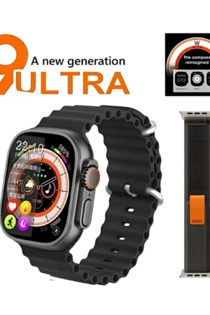 Relógio Smartwatch Ultra 9 2024 Tradeno Watch 9 Ultra2 Max 2 Pulseiras Bluetooth GPS