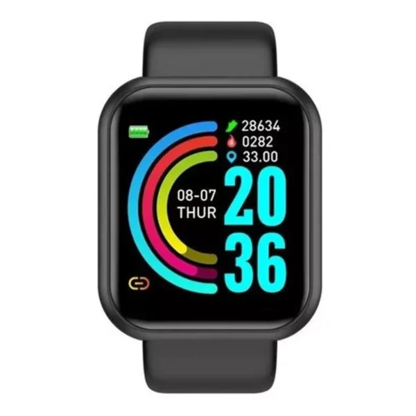 Relógio Smartwatch Inteligente Bluetooth Preto - Image 3