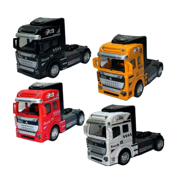 Miniatura Caminhão Carreta Carroceria de Ferro Fricção - Image 2