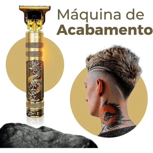 Máquina De Cortar Cabelo Profissional Premium Recarregável - Image 3