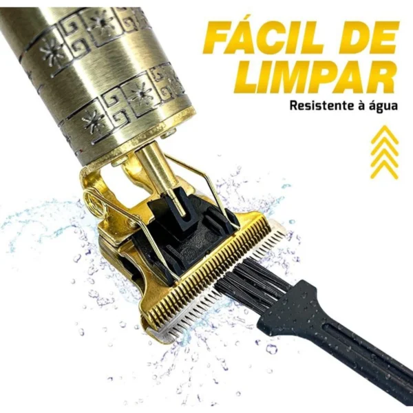Máquina De Cortar Cabelo Profissional Premium Recarregável - Image 4