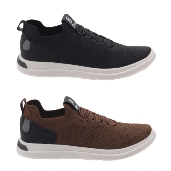 Kit 2 Tênis Masculino Casual Knit - Image 6