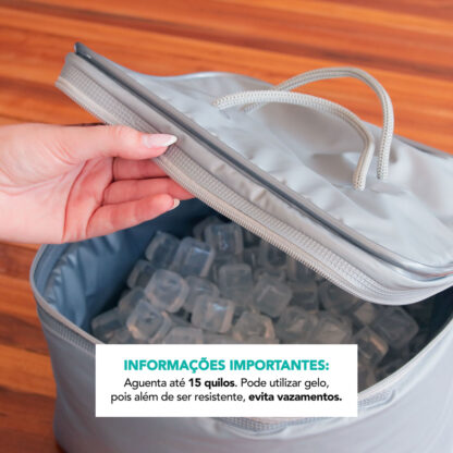 Bolsa Frasqueira Térmica 15 Litros Impermeável - Imagem 22