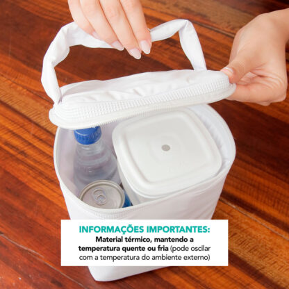 Bolsa Frasqueira Térmica 4,5 Litros Impermeável - Imagem 17