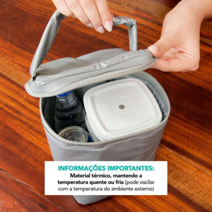 Bolsa Frasqueira Térmica 4,5 Litros Impermeável - Imagem 22