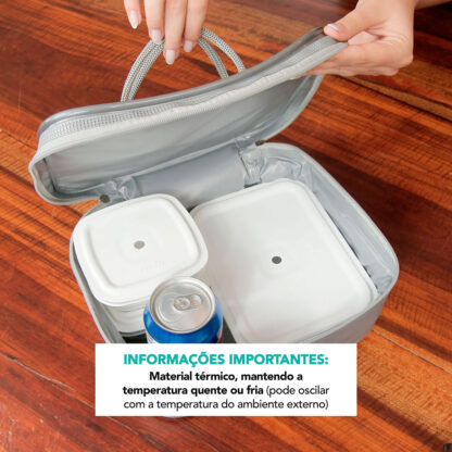 Bolsa Frasqueira Térmica 6 Litros Impermeável - Imagem 19
