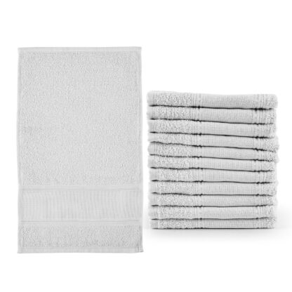 Kit 12 Pçs Toalha de Lavabo Social - Imagem 9