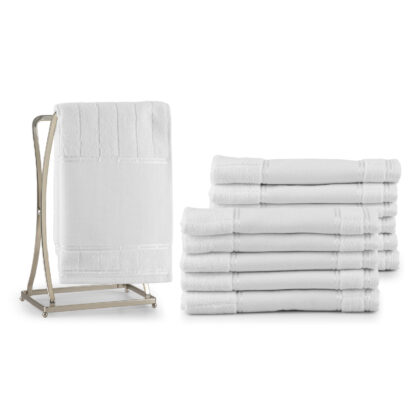 Kit 12 Pçs Toalha de Lavabo Bellarte Social - Imagem 9