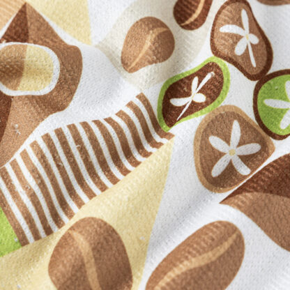 Kit 10 Panos de Prato para Cozinha Seca Mais 35x55 Estampado - Imagem 6